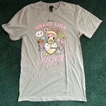 Gildan Tokidoki Sweet Like Sugar Gray short-sleeve t-shirt Photo 0