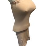 Victoria's Secret Victoria’s Secret Seamless Mini Tube Strapless Slip Sz. M Nude Stretch Photo 3