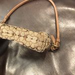 Coach VINTAGE  Signature C Jacquard Embroidered Studded Wristlet Clutch Photo 6