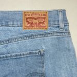 Levi's Levi’s Size 33/16 Blue Denim - Floral Embroidered Classic Jean Shorts Photo 3