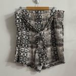 Eloquii Snakeskin Paper Bag Shorts Size 18 Photo 1