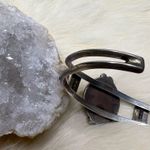 Vintage Native American Sterling Silver Turquoise Cuff Bracelet Photo 9