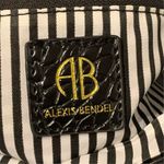 Alexis Bendel Women's Black Croc Print Fashion Backpack Casual Photo 4