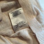 Anthropologie Angel Of The North Sweater Womens Medium Cardigan Cream Tie Front Photo 9