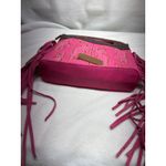 Wrangler Western Hot Pink Fringe Embossed Clutch Handbag Purse With Strap NWT Photo 12
