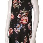 Anaelle Black Floral Dress Pink Size XS Photo 0