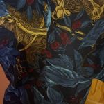 Vintage 80s top & skirt set Blue Photo 6