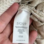 CAbi Slip Stitch Woman’s Oversized Textured Cream Chunky Knit Sweater Size Small Photo 4