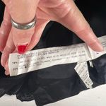 ZARA  Basic XS Coat Wool Blend Scrunched Funnel Neck Black Single Breasted Heavy Photo 6