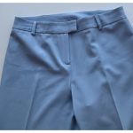 Vintage Sulena Women’s Pants Sz XL Blue Made In USA Lined Summer Spring Y2K Photo 8