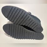 Toms  Women’s Sz 12 Maddie Black Wedge Water Resistant Boots Photo 6