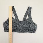 Lululemon Womens Pavement Pusher Sports Bra Pebble Print Black and White size 12 Photo 7
