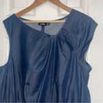 Kate Spade  Saturday Let's Dance Chambray Cotton Dress Size Medium‎ Photo 2