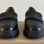 Madewell The Bradley Lugsole Loafer in Leather in True Black, Size 9 Photo 3