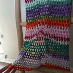 Handmade Multicolor Crochet Skirt Red Size 0 Photo 2