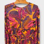Farm Rio  Fruit Dream Long-Sleeve Mini Dress Size Medium Photo 10