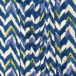 Roberta Roller Rabbit  Tunic Dress Medium Blue Green Resort Wear Cover Up Cotton Photo 5