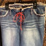 Mudd Vintage Y2K 90’s  Patchwork Flare Corset Closure Jeans Size 9 Photo 1