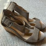 Alex Marie  Gold Cork Wedge Sandals 8.5 Photo 1