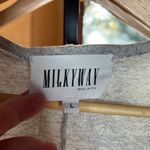 Milkyway  Gray Space Dye Waterfall Cardigan Size Large Made in USA Photo 1
