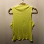 Maeve  Anthropologie mock neck‎ tank lime sz XL Photo 7