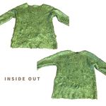 ORIGAMI MAGIC SCARF GREEN EXPANDING SHIRT (S Photo 8