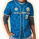 Disney  Atlantis: The Lost Empire Kida Baseball Jersey (Unisex 2X) Photo 0