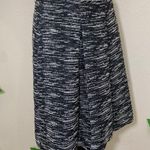 Tahari Tweed Pleated Black Skirt Photo 2