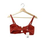 ANDIE  The Cartagena Bandeau Bikini Top In Terracotta M NWT Photo 3