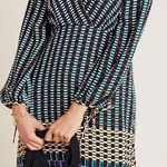 Anthropologie  Mauve Gianna 3/4 Sleeve Blouse Photo 0