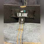 LuLaRoe Women's Elastic Waist Blue Bermuda Denim Shorts Size 28 New With Tag Photo 5