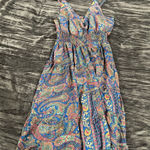 Kathmandu Imports Kathmandu Paisley Print Mid  Dress One Size Fits S-L Photo 0