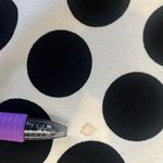 Donna Morgan Black white/cream polka dot tie side dress  Photo 1