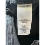 Juicy Couture  Distressed Faux Leather Trim Black Stretch Denim Skinny Jeans 30 Photo 7