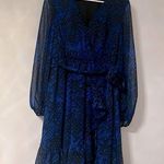 Nine West Blue Faux wrap dress Photo 0