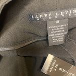 Larry Levine Black Stretch SPT Dress Pant Size 10 Photo 7