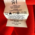 RIHOAS The Red Boat Neck High Waisted Mini Dress Small Red NWT IN PACKAGE Photo 5