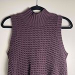 French Connection Women's Waffle Knit Mock-neck Sleeveless Sweater Small Photo 3