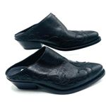 Golden Goose  Santiago Western Black Mule Slip On Booties size 37 Photo 5