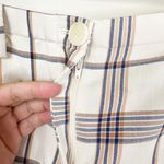 Maje Size 36/Small Perse Plaid Wide-Leg Cropped Trouser Pants Pockets Photo 4