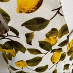 ZARA Top Cropped Lemon Grove Reversible Sleeveless Yellow Olive Green Cream Photo 6