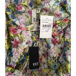 Kut From The Kloth NWT  Floral Patterned Short Sleeve Blouse Photo 4