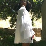Nordstrom summer dress, ruffle dress, puffer sleeve dress, ruffle sleeve dress Photo 5