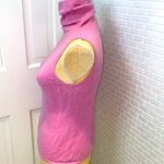 Bloomingdale’s orchid pink 💯cashmere sleeveless funnel neckline sweater.Size MP Photo 1