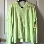 Free People  Movement Women’s All Star Layer in Lightning Lime Size‎ XS/Small New Photo 4