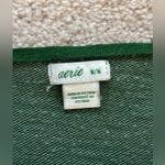 Aerie Long Sleeve Fleece Knit Green Romper Photo 3