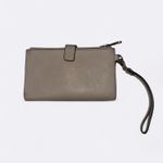 Michael Kors  Jet Set Travel Double Zip Saffiano Leather Wristlet Wallet Photo 1