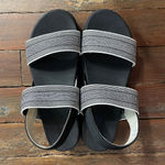 Keen  Elle Backstrap Sandals in Black Star Comfort Platform - Sz 10.5 🧡🎀 Photo 1