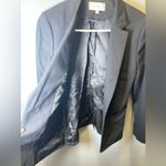 Reiss Women's Suit Set Dartmouth Black Wool Blazer & Slim Leg Trousers Size 8 Photo 5