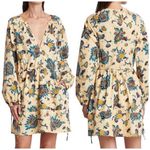 ALC Frank A.L.C. Myra Floral Paisley Shift Dress Boho Vacation Designer Size 10 LIKE NEW Photo 1